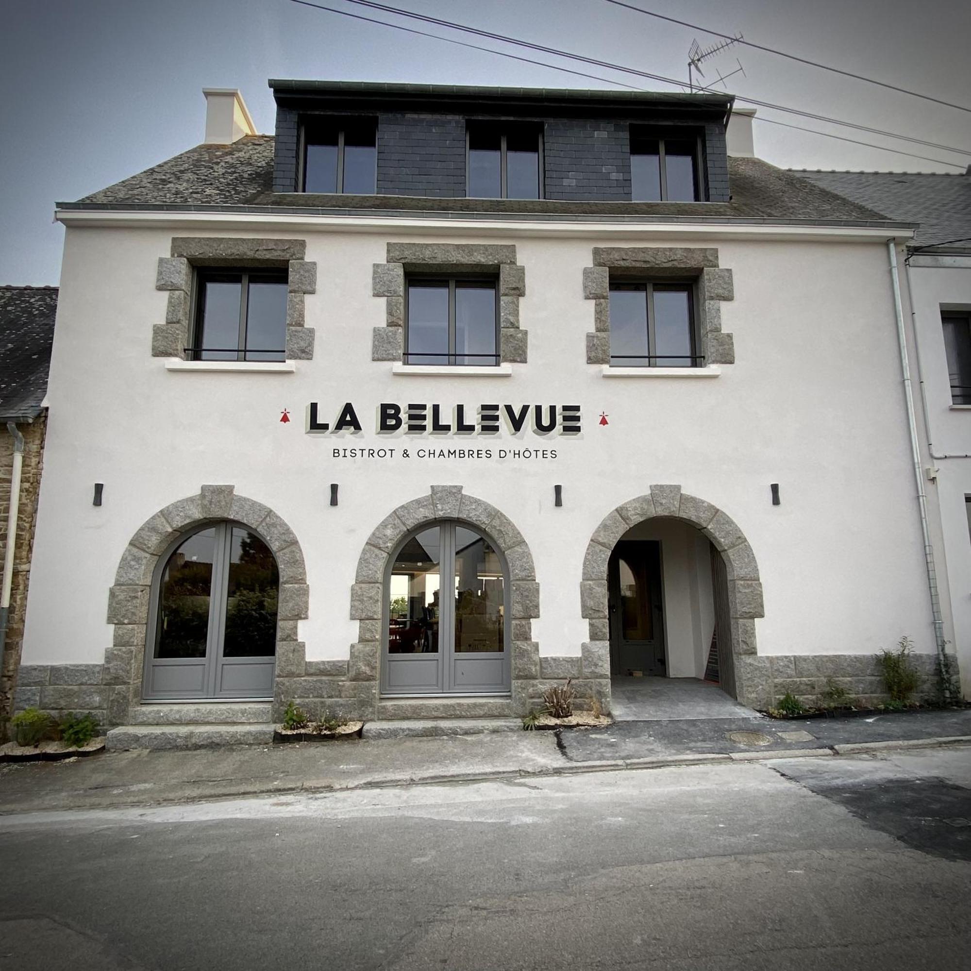La Bellevue Bistrot Et Chambres D'Hotes Séné Zewnętrze zdjęcie