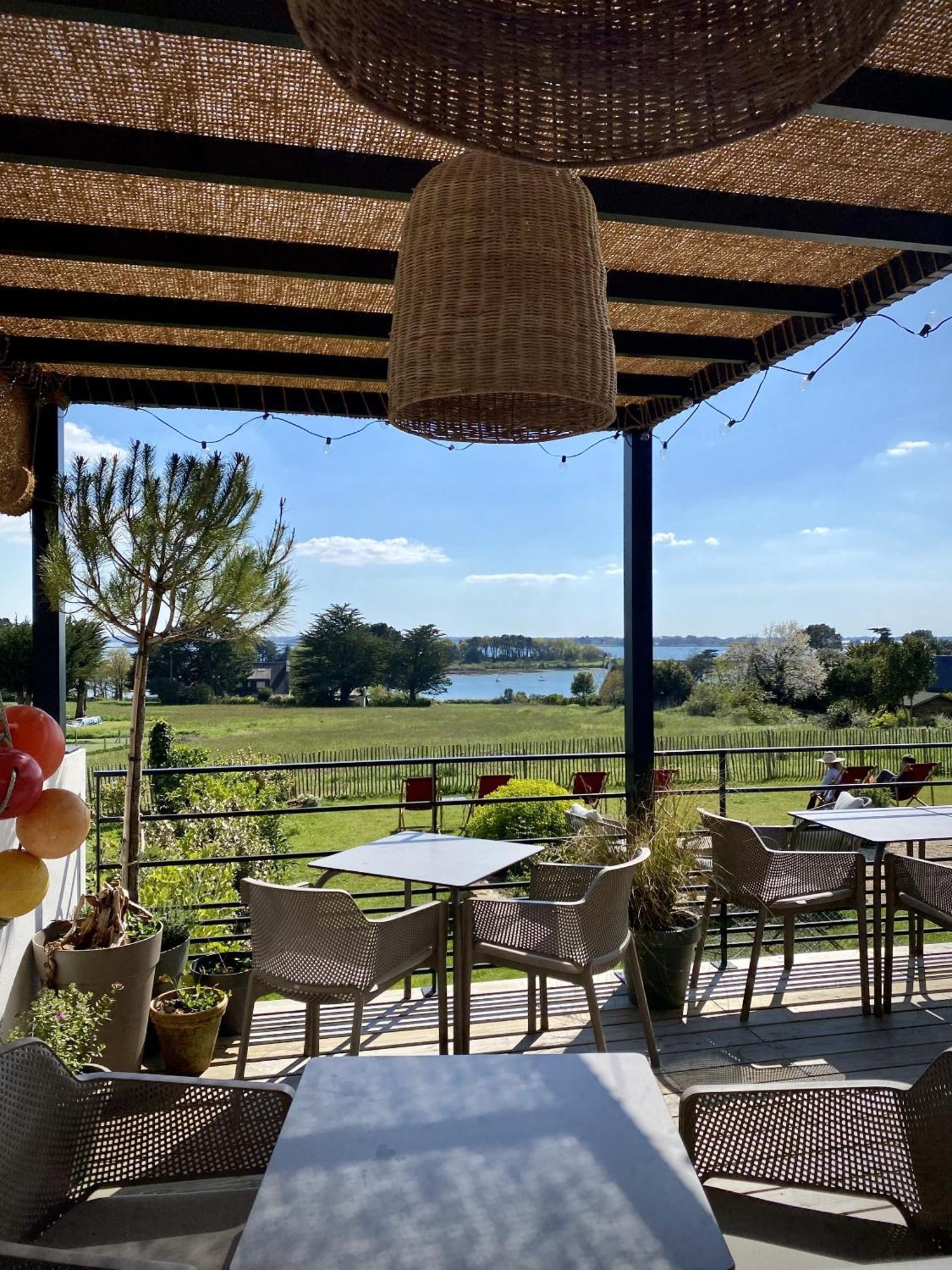 La Bellevue Bistrot Et Chambres D'Hotes Séné Zewnętrze zdjęcie